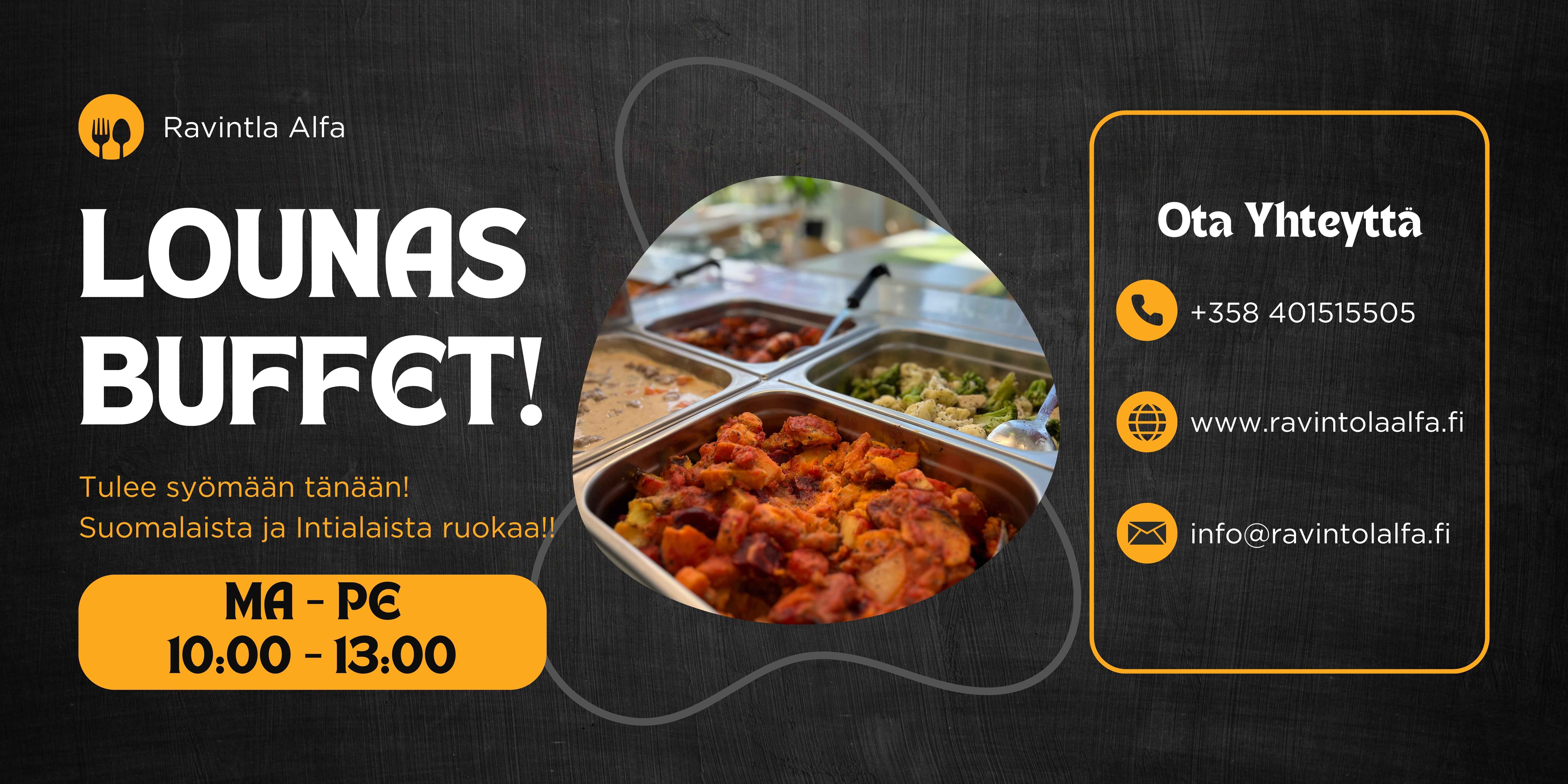 Ravintola Alfa Lounas Buffet Ad